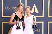 Renee Zellweger Laura Dern 92nd Academy Awards Press Room 07