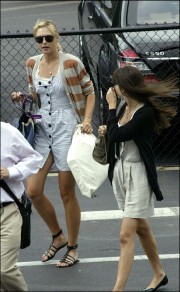 Camilla Belle and Maria Sharapova in Miami March 26 11