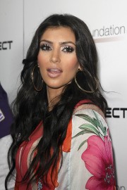 Kim Kardashian 2nd Annual Celebrity Bowling Night Benefit 11