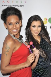 Kim Kardashian Launch Of Sugar Factory Couture Lollipop Series 17