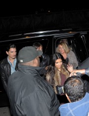 Kim Kardashian And Friends At Amnesia NYC 01
