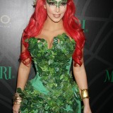 Kim-Kardashian---Midori-Green-Halloween-Costume-Party-34