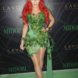 Kim-Kardashian---Midori-Green-Halloween-Costume-Party-37