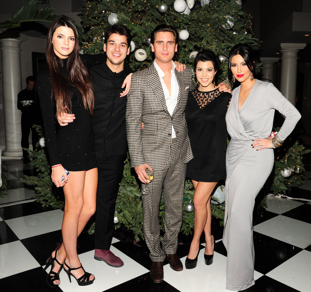 The Kardashian's Annual Christmas Eve Party Celebrity HQ Photo